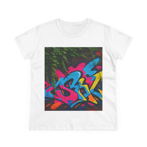 Urban Jungle Vibes - Women's Midweight Cotton Tee Urban Jungle Vibes - Women's Midweight Cotton Tee