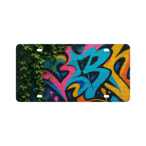 Urban Jungle Vibes - License Plate