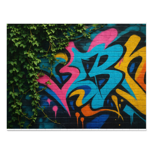 Urban Jungle Vibes - Jigsaw Puzzle with Tin