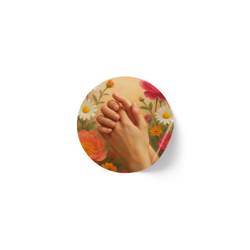 Heartfelt Connections - Round Sticker Label Rolls