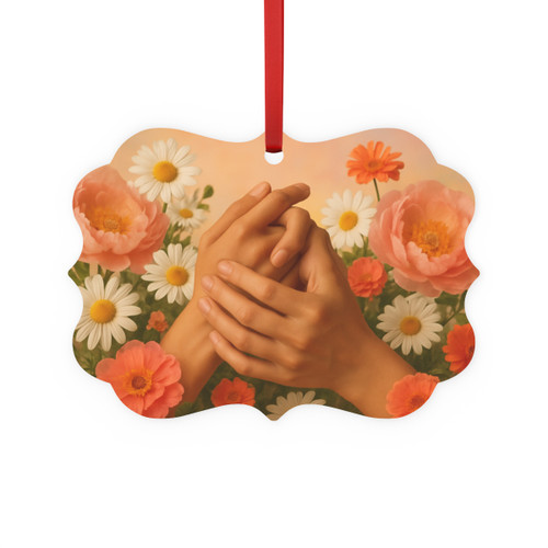 Heartfelt Connections - Metal Plaque Ornament