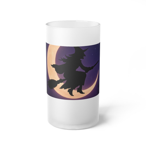 Witching Hour Magic - Frosted Glass Beer Mug