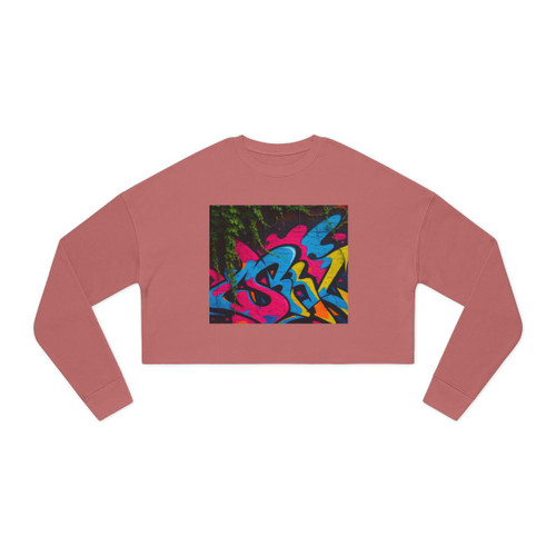 Urban Jungle Vibes - Women's Cropped Sweatshirt