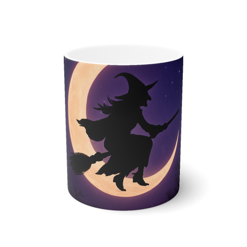 Witching Hour Magic - White Ceramic Mug, 11oz and 15oz