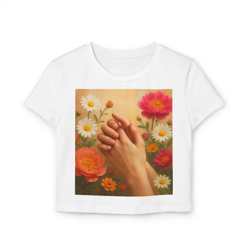 Heartfelt Connections - Women's Baby Tee Heartfelt Connections - Women's Baby Tee