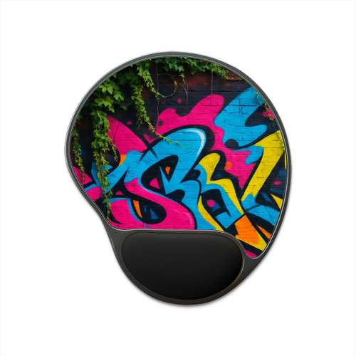 Urban Jungle Vibes - Mouse Pad With Wrist Rest