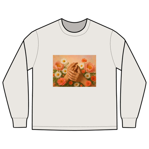 Heartfelt Connections - Men's Heavy Faded Long Sleeve Tee Heartfelt Connections - Men's Heavy Faded Long Sleeve Tee