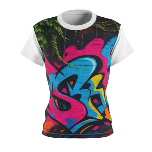 Urban Jungle Vibes - Women's Cut & Sew Tee (AOP)