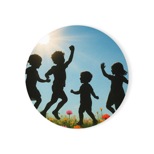 Chasing Sunbeams - Cork Back Coaster