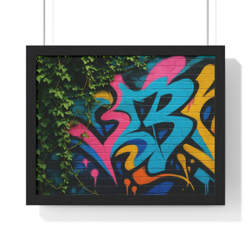 Urban Jungle Vibes - Horizontal Framed Poster