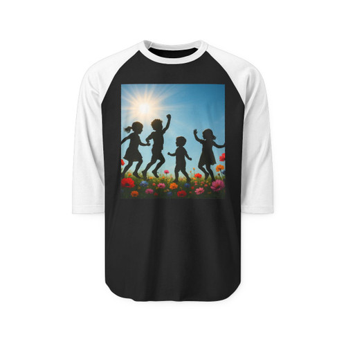 Chasing Sunbeams - Unisex Three-Quarter Sleeve Raglan Shirt