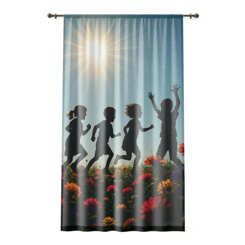 Chasing Sunbeams - Window Curtain