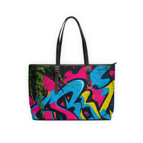 Urban Jungle Vibes - PU Leather Shoulder Bag Urban Jungle Vibes - PU Leather Shoulder Bag