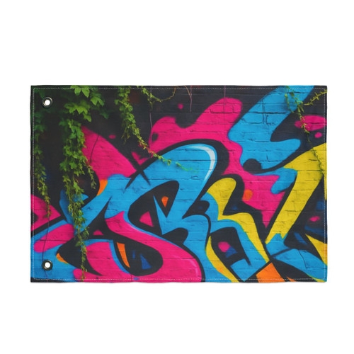 Urban Jungle Vibes - Double Sided Flag