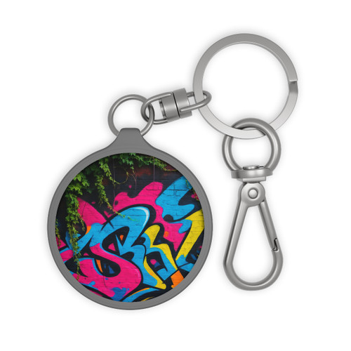 Urban Jungle Vibes - Keyring Tag