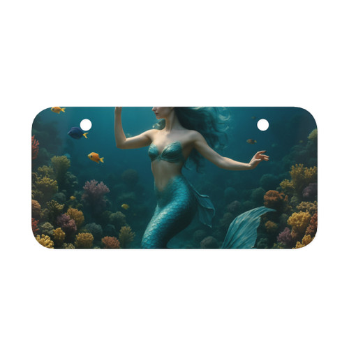 Mystical Ocean Dance - Mini License Plate