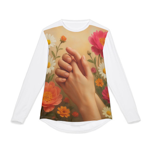 Heartfelt Connections - Men's UV Protection Long Sleeve Shirt (AOP) Heartfelt Connections - Men's UV Protection Long Sleeve Shirt (AOP)