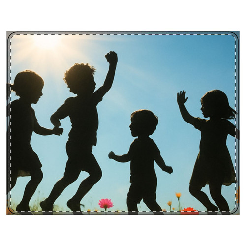 Chasing Sunbeams - PU Leather Mouse Mat Chasing Sunbeams - PU Leather Mouse Mat