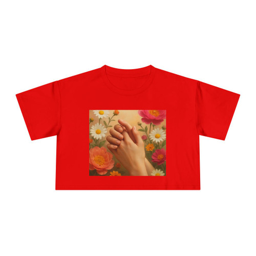 Heartfelt Connections - Women's Crop Tee