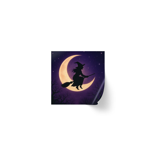 Witching Hour Magic - Square Sticker Label Rolls