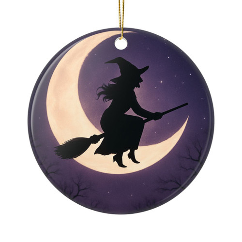 Witching Hour Magic - Ceramic Ornaments, 1-Side Print