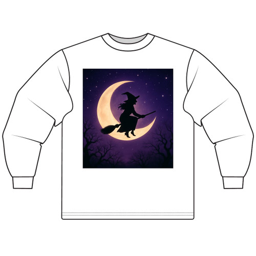 Witching Hour Magic - Unisex Long Sleeve T-Shirt Witching Hour Magic - Unisex Long Sleeve T-Shirt