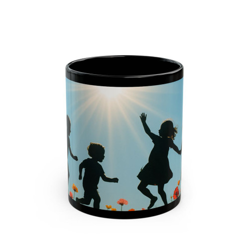 Chasing Sunbeams - Black Mug (11oz, 15oz)