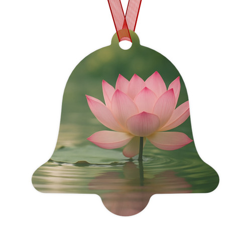 Tranquil Lotus - Metal Ornaments