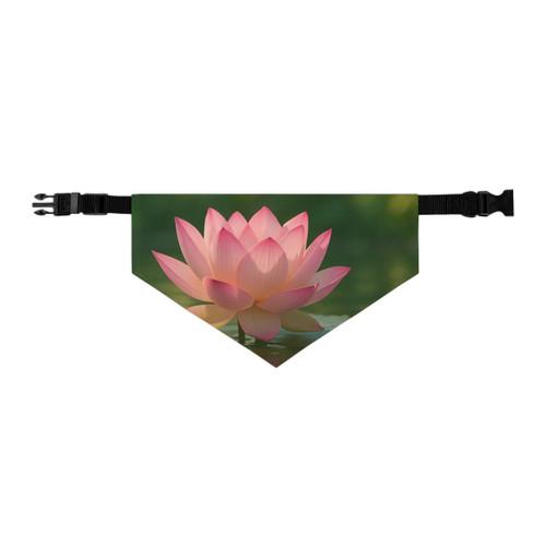 Tranquil Lotus - Pet Bandana Collar
