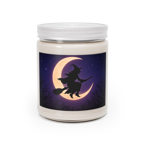 Witching Hour Magic - Scented Soy Candles with White Lid, 9oz
