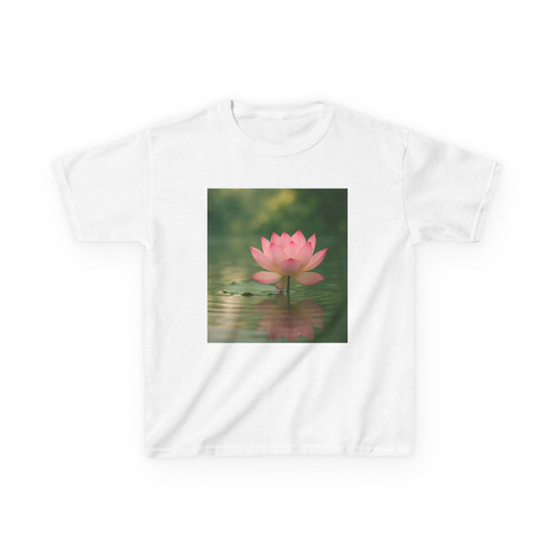 Tranquil Lotus - Kids Heavy Cotton™ Tee