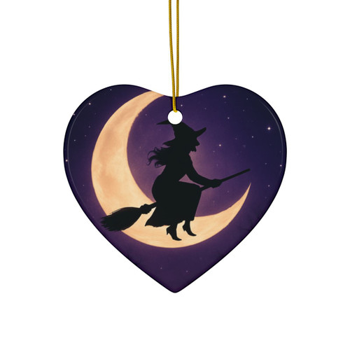 Witching Hour Magic - Ceramic Ornaments, 2-Side Print, (1pc, 3pcs, 5pcs, 10pcs)