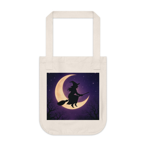 Witching Hour Magic - Organic Canvas Tote Bag Witching Hour Magic - Organic Canvas Tote Bag