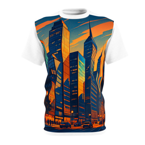 Twilight Reflections - Unisex Cut & Sew Tee (AOP)