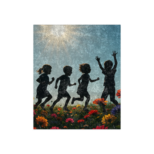 Chasing Sunbeams - Crushed Velvet Blanket