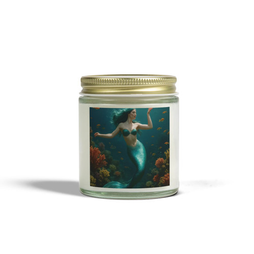 Mystical Ocean Dance - Scented Candles, Coconut Apricot Wax (4oz, 9oz)