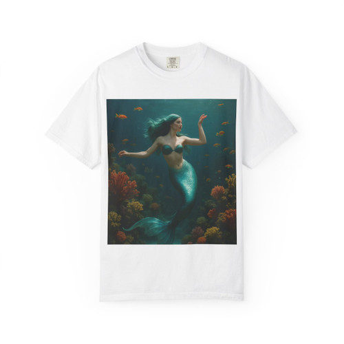 Mystical Ocean Dance - Unisex Garment-Dyed T-shirt