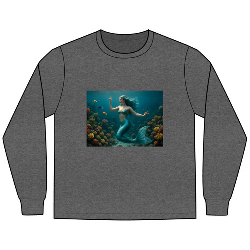 Mystical Ocean Dance - Men's Long Sleeve Tee
