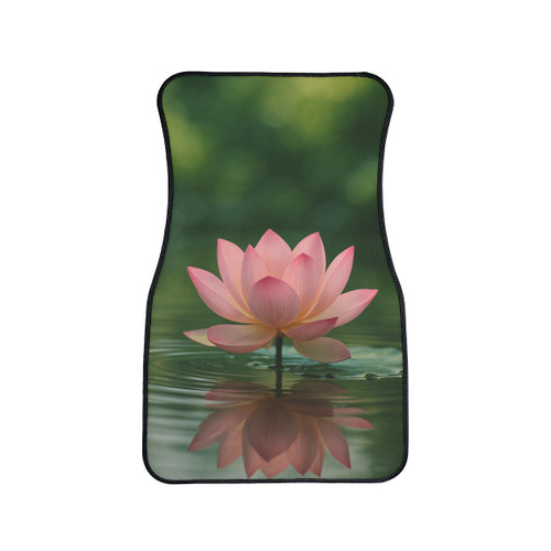 Tranquil Lotus - Car Floor Mats, 1pc