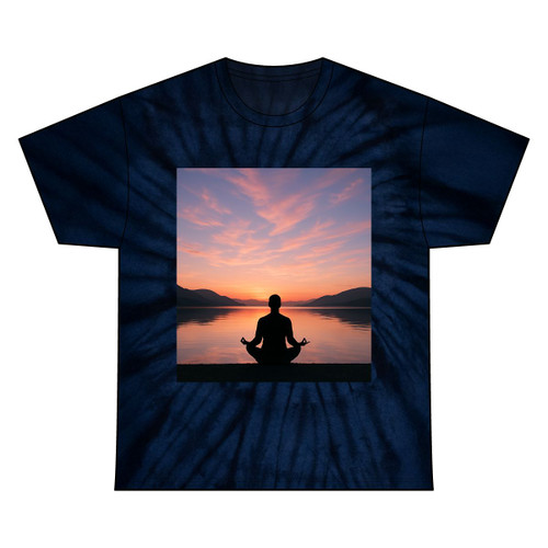 Serenity Within - Unisex Tie Dye Cotton Tee
