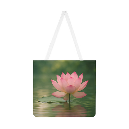 Tranquil Lotus - Shoulder Tote Bag (AOP) Tranquil Lotus - Shoulder Tote Bag (AOP)