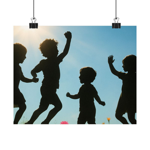 Chasing Sunbeams - Matte Horizontal Posters