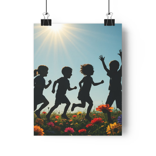 Chasing Sunbeams - Paper Poster