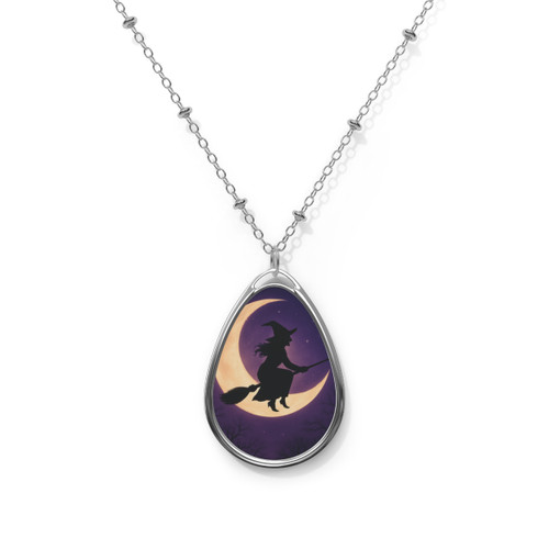 Witching Hour Magic - Oval Necklace