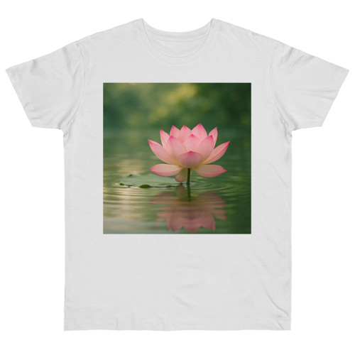 Tranquil Lotus - Single Jersey T-shirt