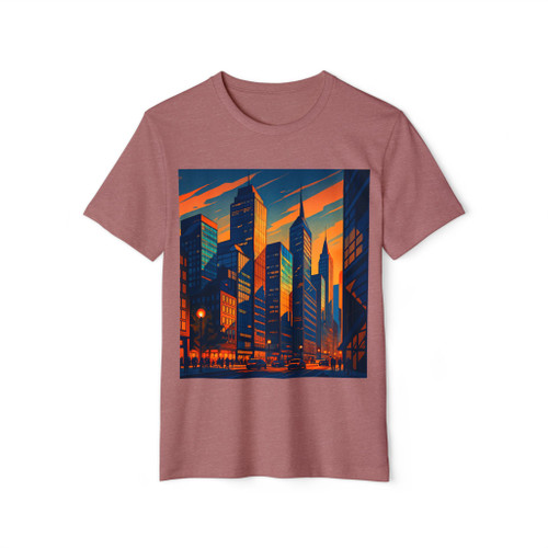 Twilight Reflections - Unisex Recycled Organic T-Shirt