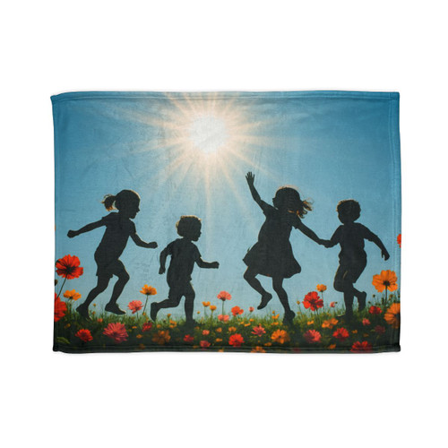 Chasing Sunbeams - Soft Polyester Blanket