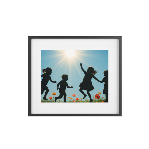 Chasing Sunbeams - Framed Posters, Matte