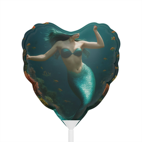 Mystical Ocean Dance - Balloons (Round and Heart-shaped), 6"