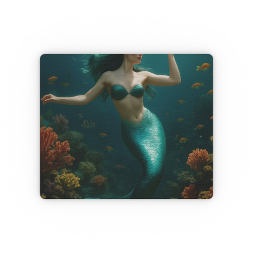 Mystical Ocean Dance - Rectangular Mouse Pad